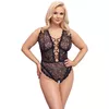 Cottelli Collection Body Lace 90D/XL — lace crotchless bodysuit Photo 2