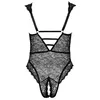 Cottelli Collection Body Lace 90D/XL — lace crotchless bodysuit Photo 8