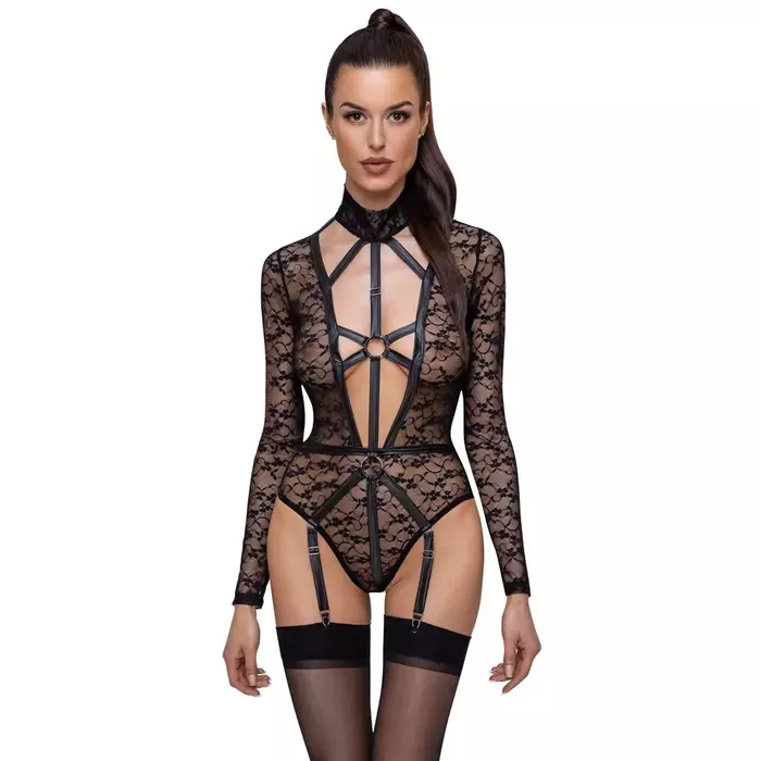 Боди (кружевное) Cottelli Collection Body Lace S Photo 2