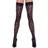 Чулки самодержащиеся Cottelli Collection leo 30 den Photo 2