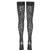 Чулки самодержащиеся Cottelli Collection leo 30 den Photo 6