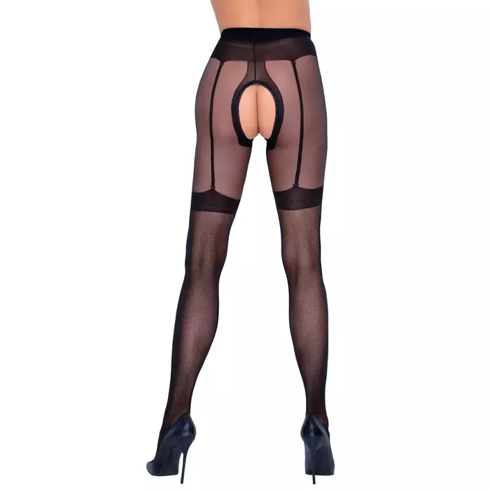 Cottelli Collection Crotchless Tights 2 Photo 3