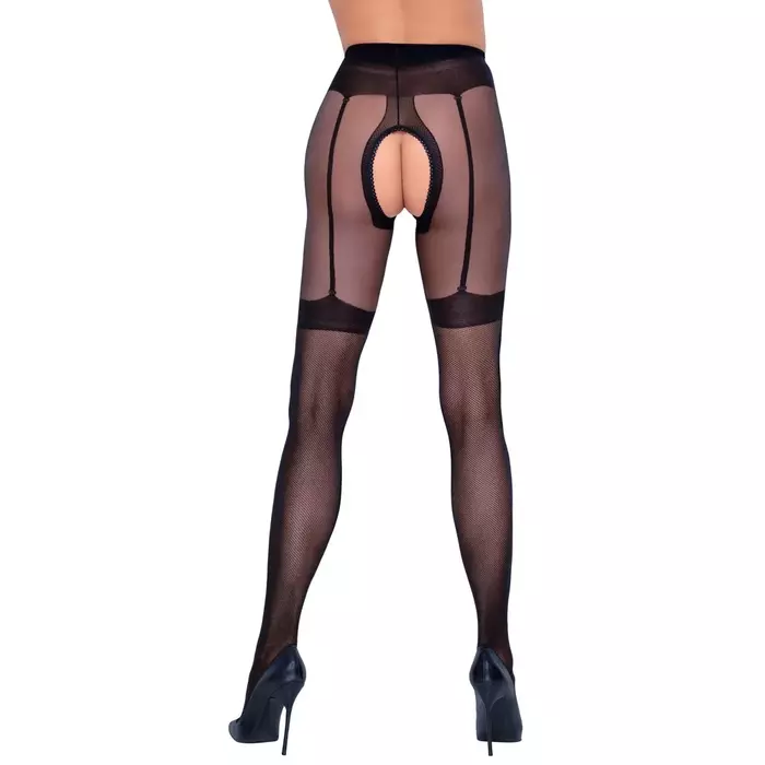 Pantyhose Cottelli Collection Crotchless Tights 3 Photo 3