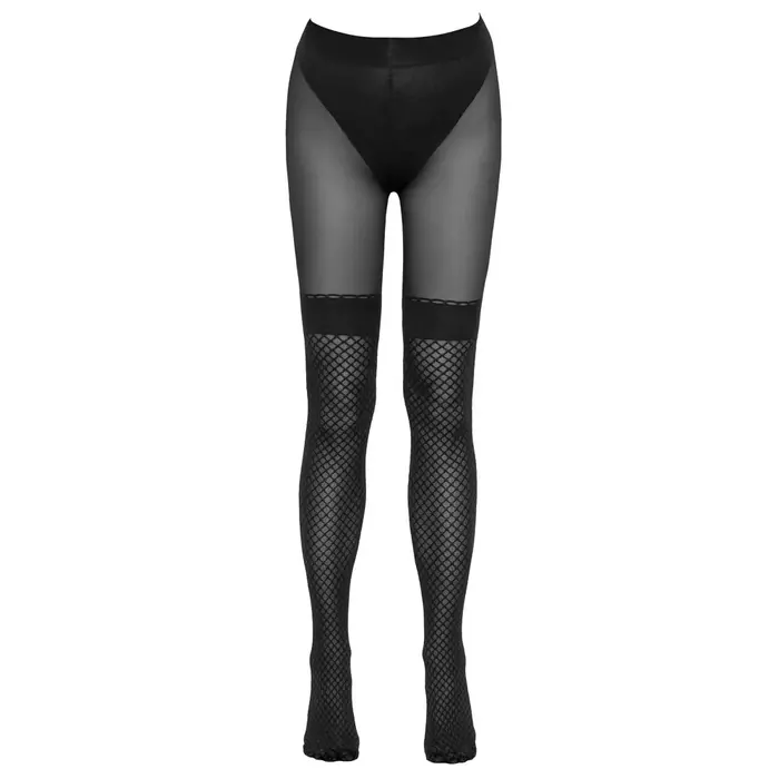 Overknee pantyhose Cottelli Collection — 30 den, open crotch Photo 5