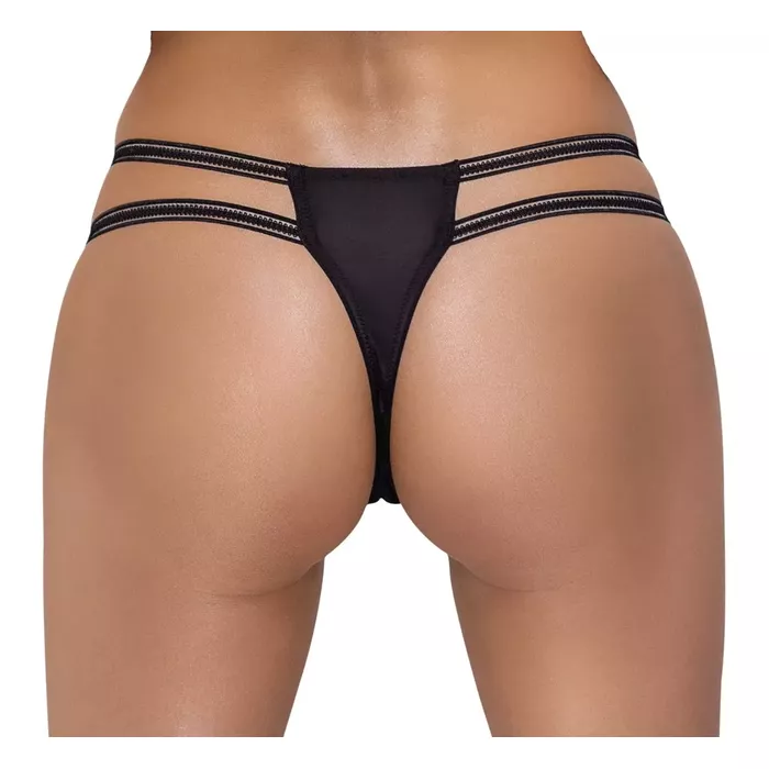 Стринги Cottelli Collection Crotchless String M/L Photo 4