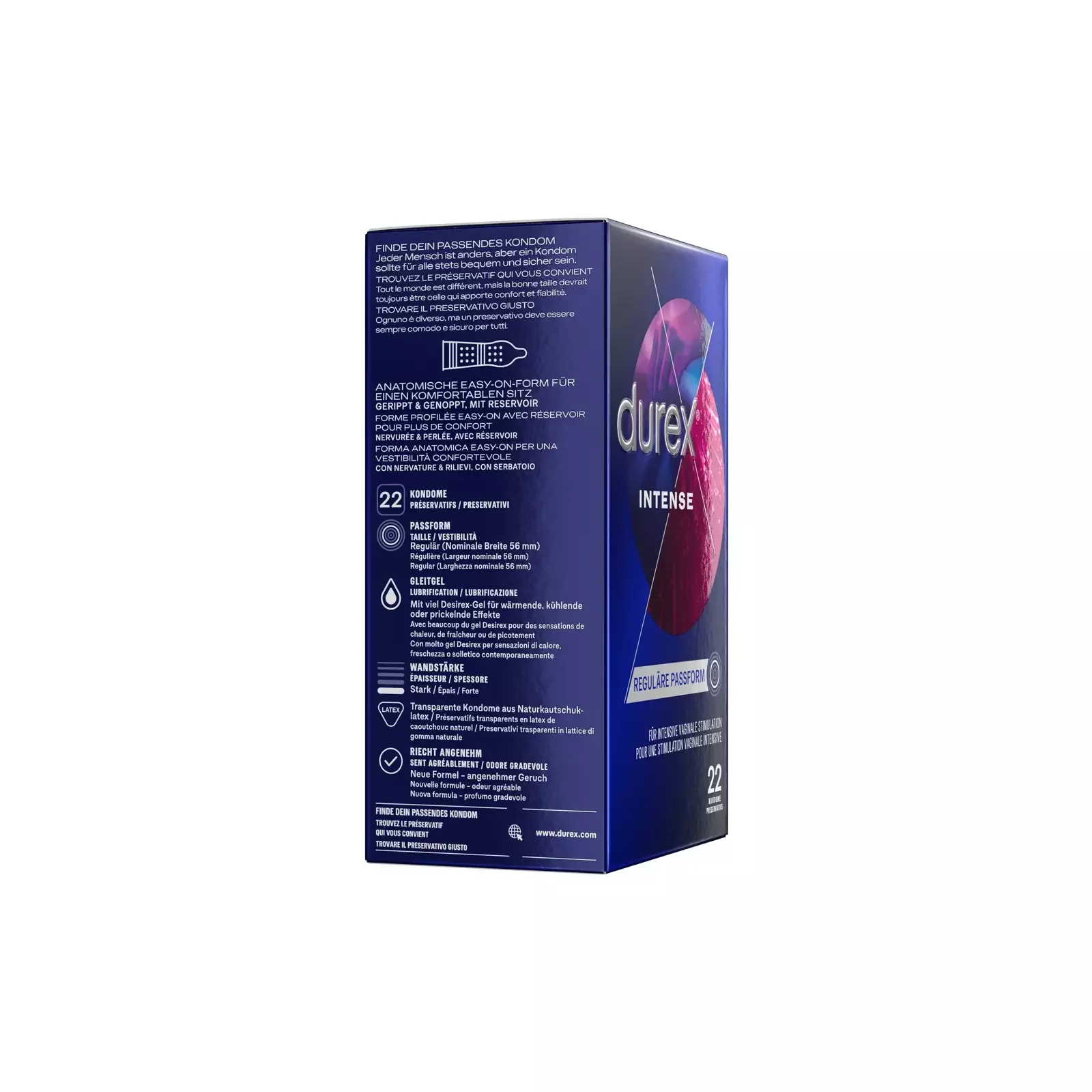 Презервативы Durex Intense Orgasmic - Модель 04146700000 Photo 7