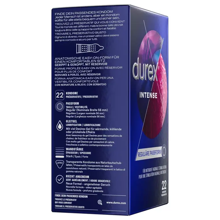 Condoms Durex Intense Orgasmic x 22 Photo 7