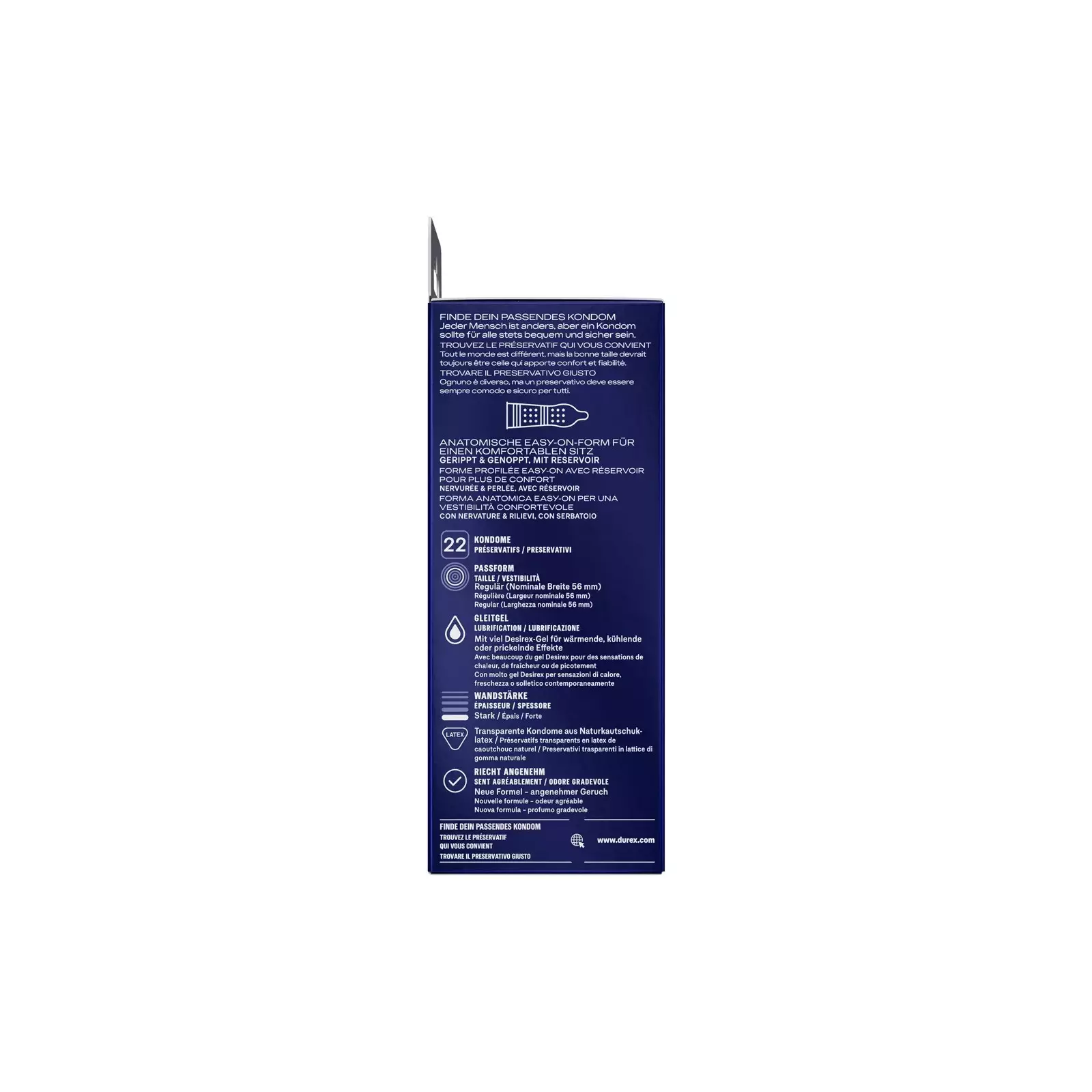Презервативы Durex Intense Orgasmic - Модель 04146700000 Photo 8