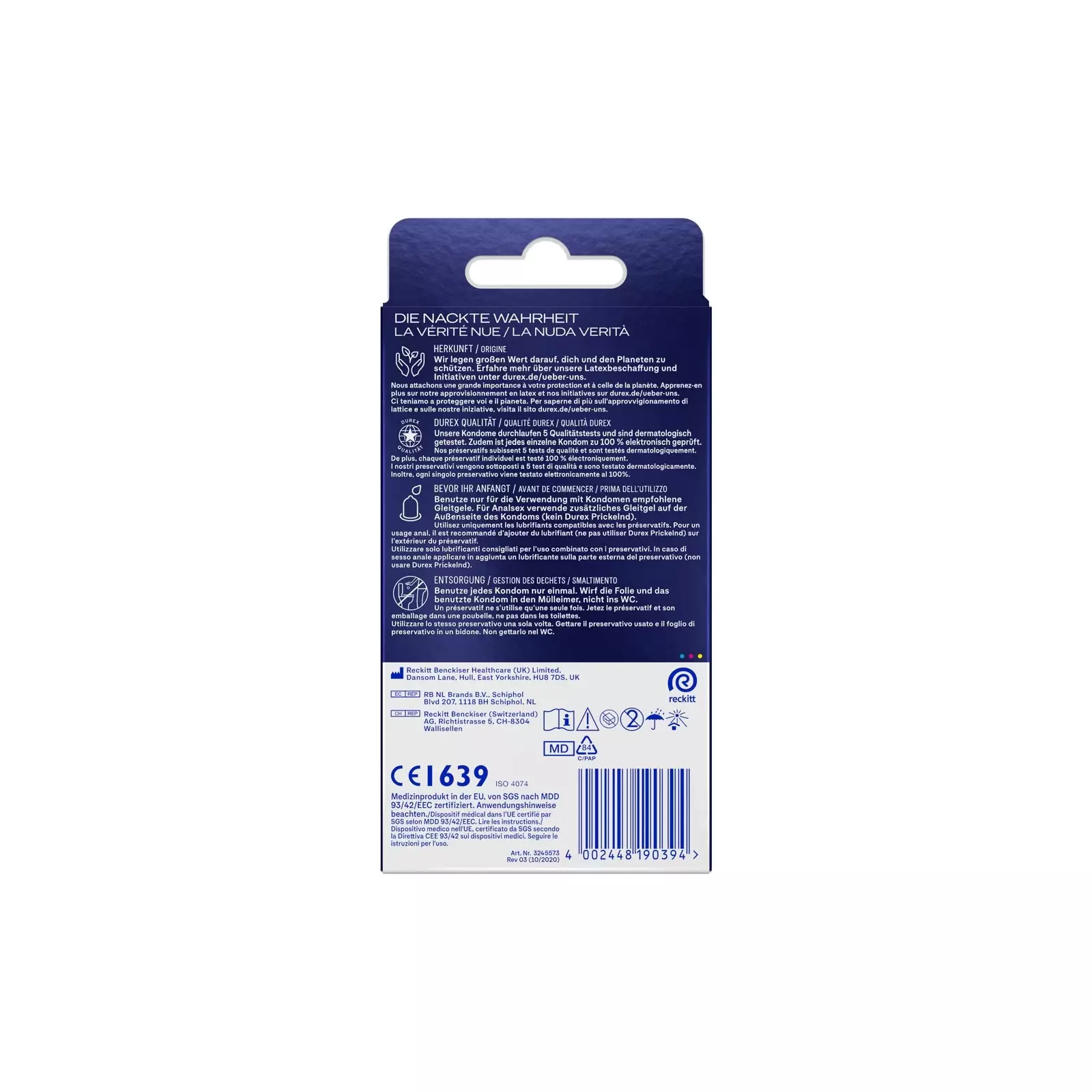Презервативы Durex Intense Orgasmic - Модель 04146700000 Photo 10