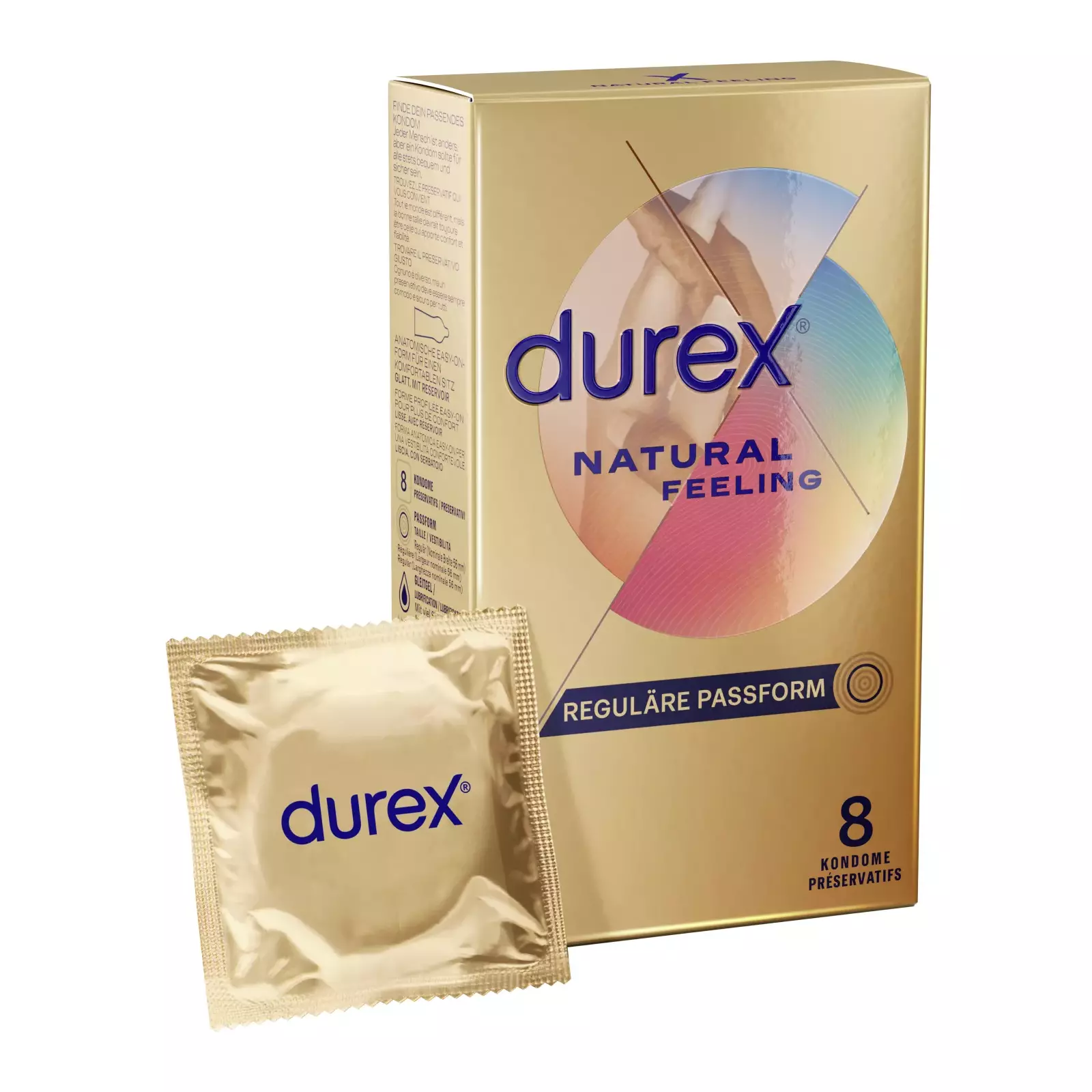 Male condom Durex Natural Feeling, 04147270000 Photo 1