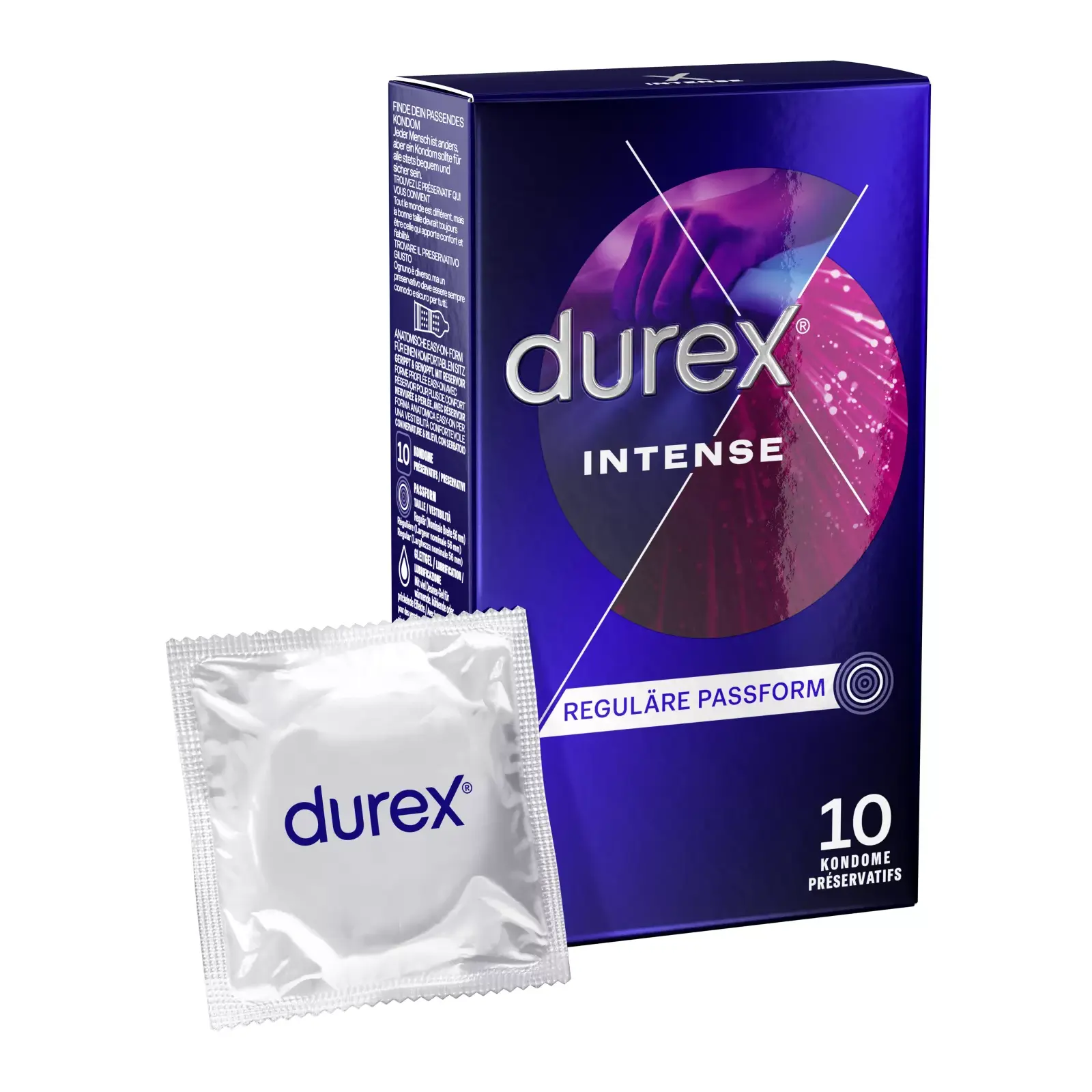 Male condom Durex Intense Orgasmic, 04147350000 Photo 1