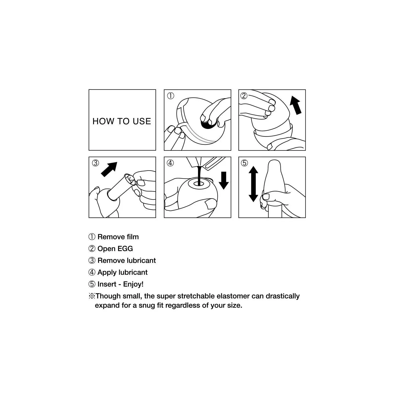 Masturbator Tenga Egg Stud Pack of 6 Photo 4