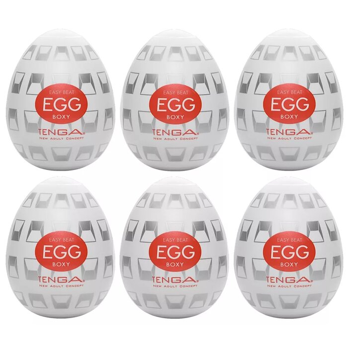 Masturbator Tenga Egg Boxy Pack of 6 Photo 1