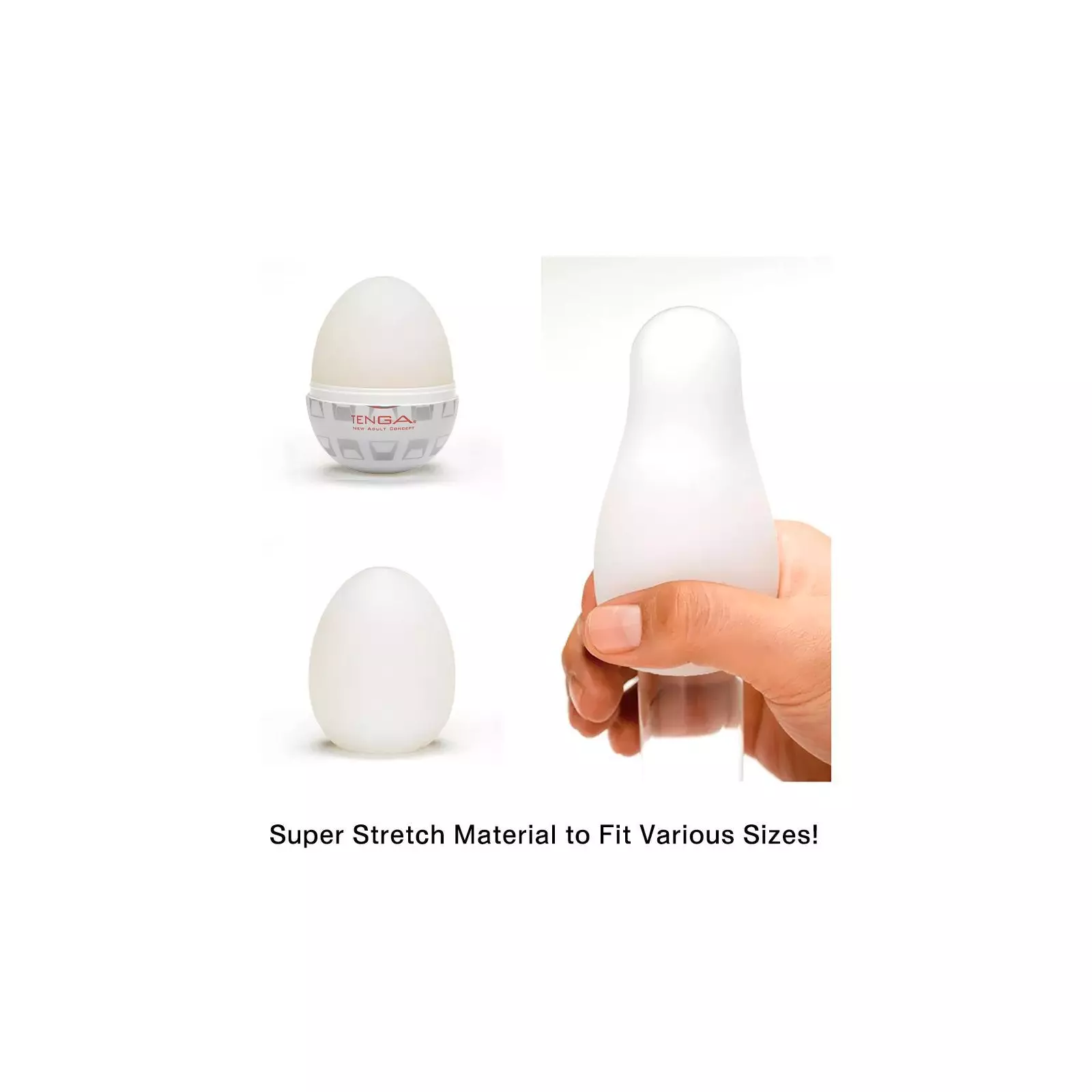 Masturbator Tenga Egg Boxy Pack of 6 Photo 3