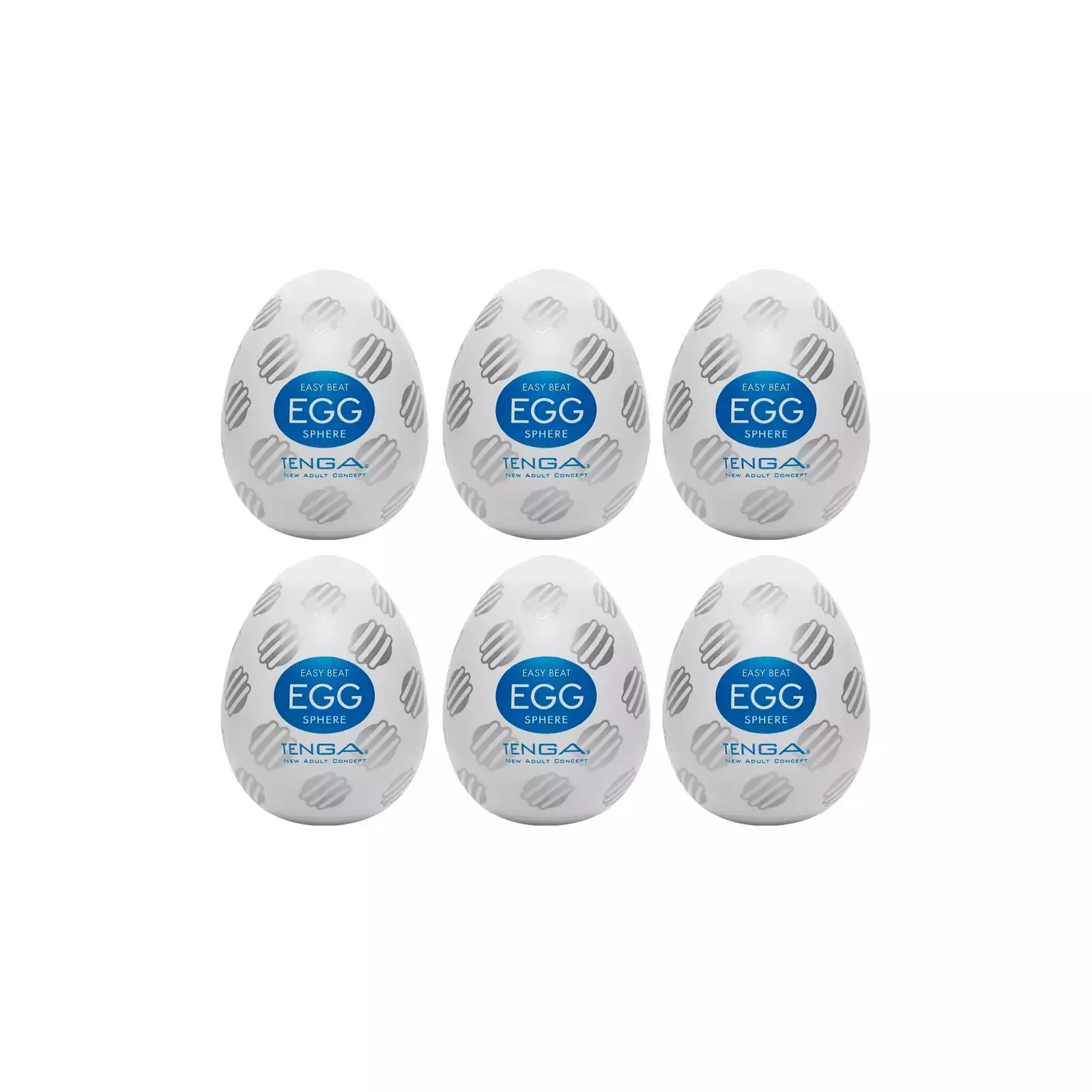 Masturbators Tenga Egg Sphere Pack of 6 Photo 1