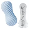 Tenga Flex Bubbly Blue masturbator — reusable textured sleeve Photo 2