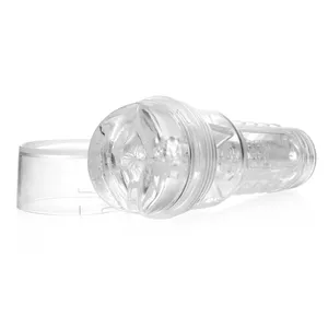 Masturbator Fleshlight Ice Butt — transparent ABS case, TPE silicone sleeve, butt opening, length 247.7 mm