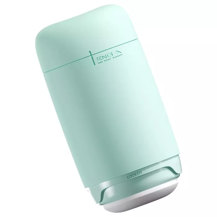 Masturbator Tenga Puffy Mint Green — reusable silicone Photo 4