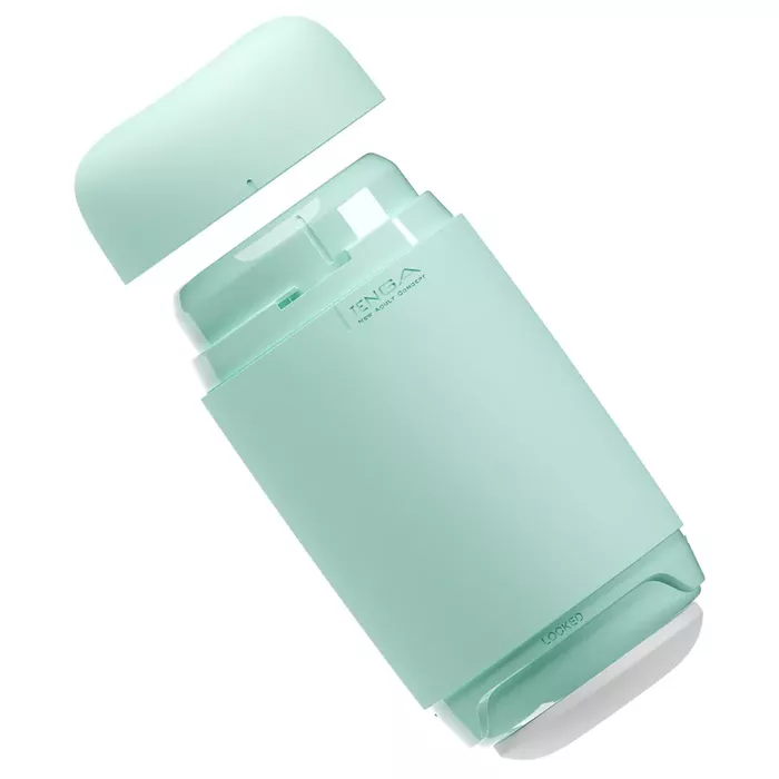 Masturbator Tenga Puffy Mint Green — reusable silicone Photo 5