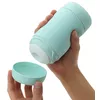 Masturbator Tenga Puffy Mint Green — reusable silicone Photo 9