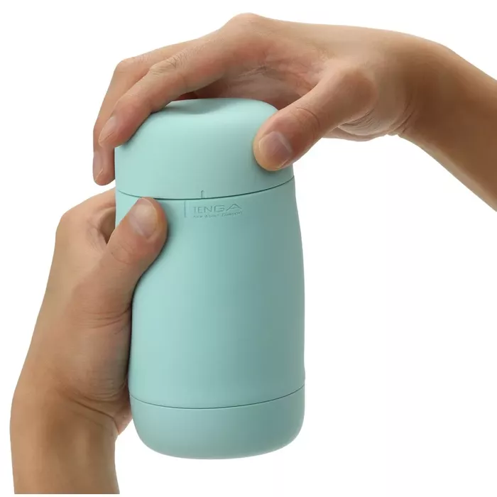 Masturbator Tenga Puffy Mint Green — reusable silicone Photo 10