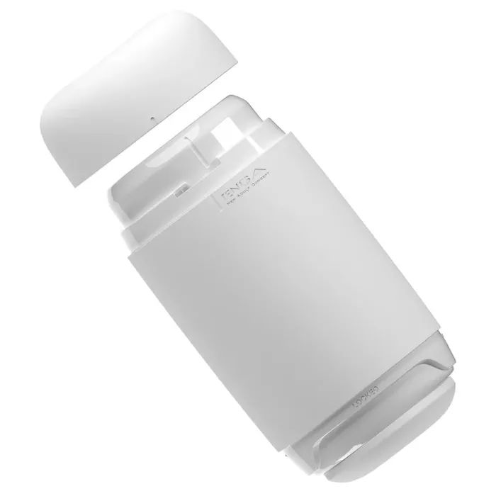 Tenga Puffy Sugar White masturbator — compact squeeze cup Photo 5