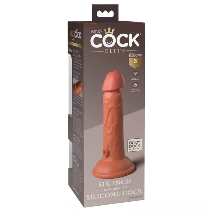 Dildo King Cock Elite KCE 6 — 6 in dual-density Photo 5