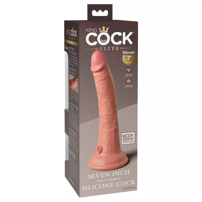 Dildo King Cock Elite KCE 7" Dual Density Photo 5