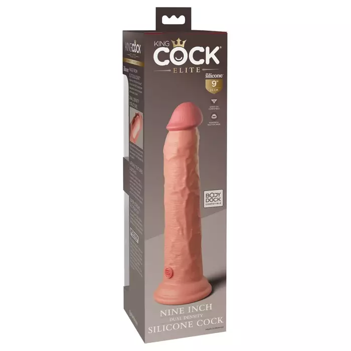 Dildo King Cock KCE 9 Dual Density Cock Light Photo 5