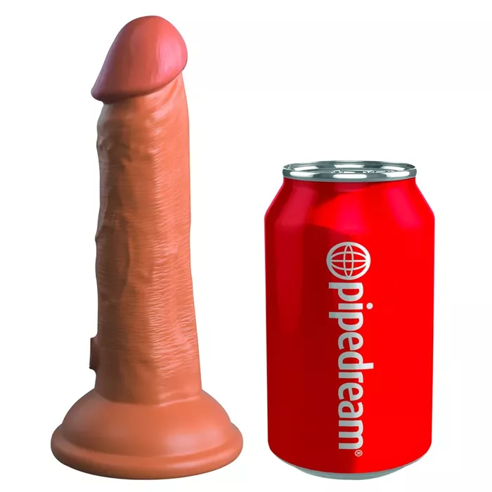 Dildo King Cock KCE 6 DD — dual-density silicone, vibrating Photo 2