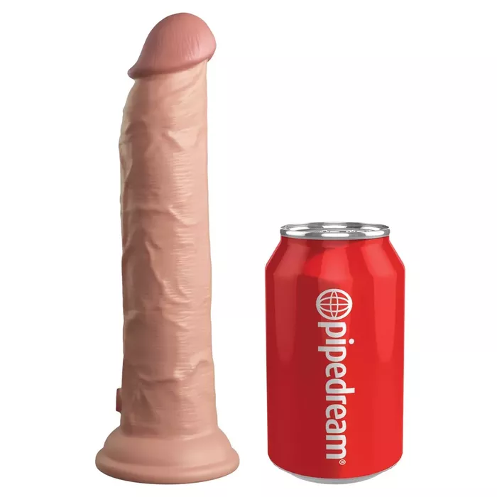 Vibrating silicone dildo King Cock KCE 9 DD Photo 2