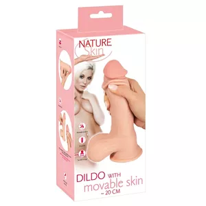 NS Dildo with movable skin 20