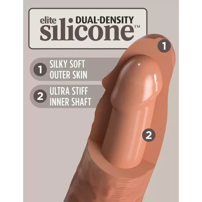Strap‑on King Cock Comfy Silicone B Dock Kit Photo 11