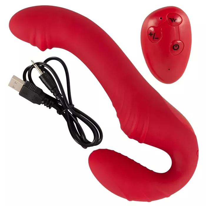 You2Toys RC Strapless Strap-on 3 — strapless double vibrator Photo 11