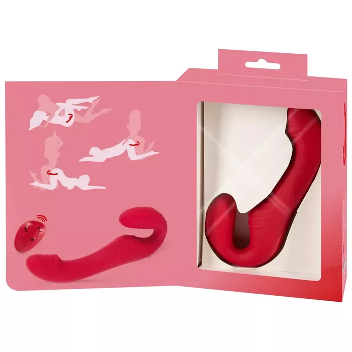 You2Toys RC Strapless Strap-on 3 — strapless double vibrator Photo 14
