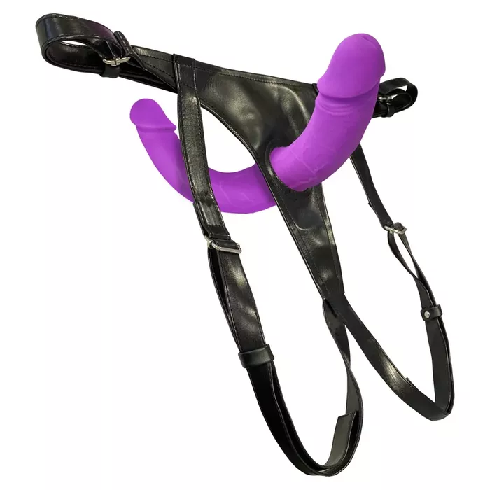 Strap-on Sweet Smile Super Soft Double — double-ended silicone Photo 2