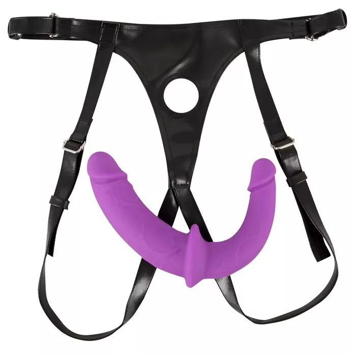 Strap-on Sweet Smile Super Soft Double — double-ended silicone Photo 3