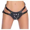 ZADO ādas strap-on josta 2XL — melna Photo 2
