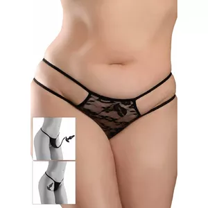 Crotchless PleasurePearl +Size
