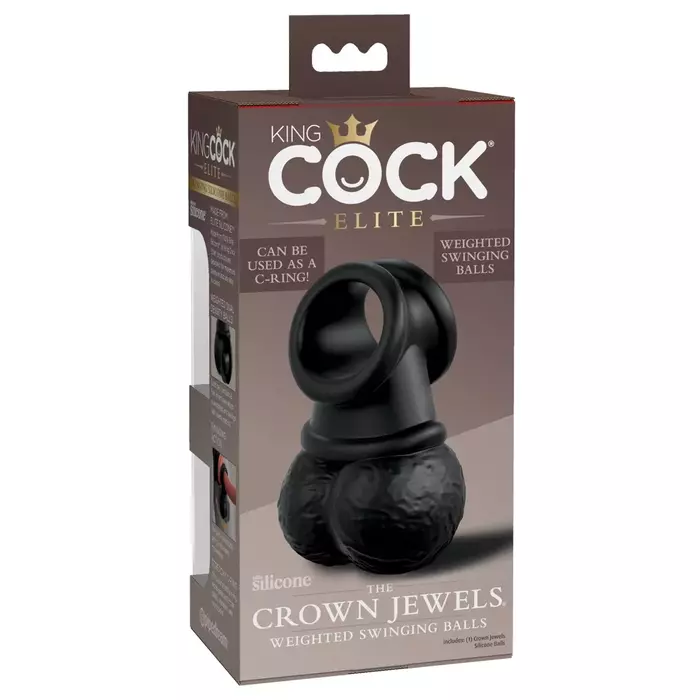 Love ring king cock KCE TCJ — swinging weighted ball Photo 8