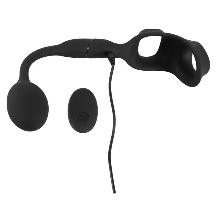 Cock ring with remote vibro butt plug — rebel 05507280000 Photo 6
