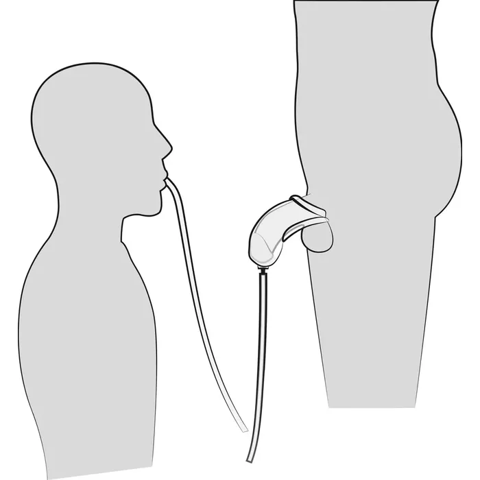 You2Toys Piss Play Sleeve — caurspīdīga uzmava Photo 9