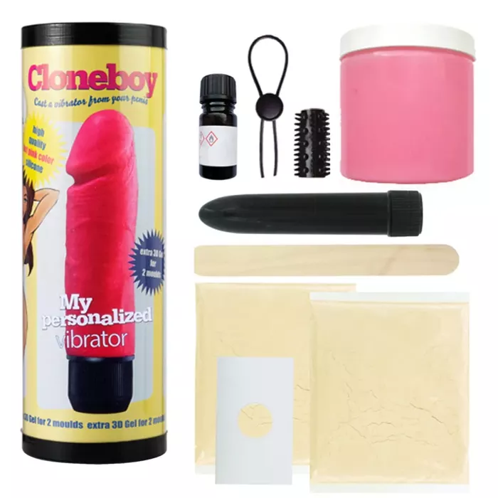 Vibrator Cloneboy Hot Pink — silikona komplekts Photo 2