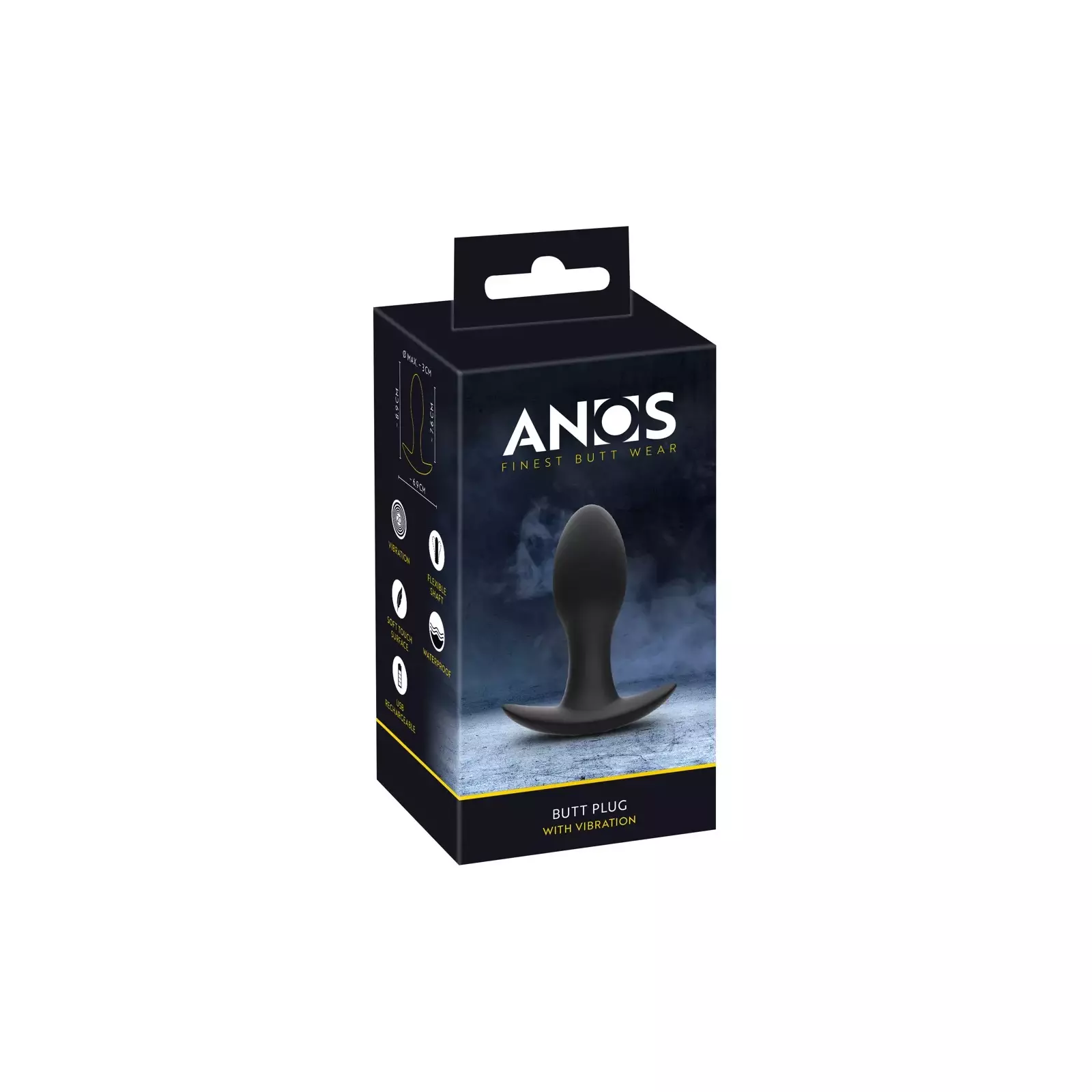 Анальная пробка ANOS Mini Plug Photo 1