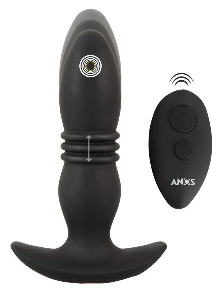 ANOS Thrusting Plug anal plug — Thrusting, silicone Photo 12