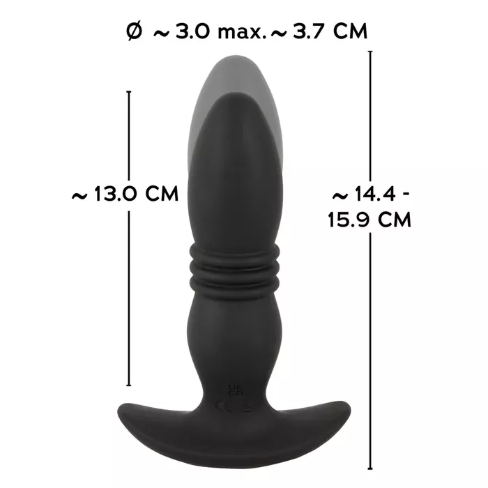ANOS Thrusting Plug anal plug — Thrusting, silicone Photo 11