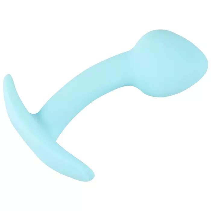 Anal plug Cuties Blue — Cuties, tapered silicone 7.1 cm Photo 5