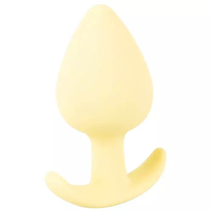 Anal plug Cuties Yellow — Cuties, silicone, 6.5 cm Photo 3