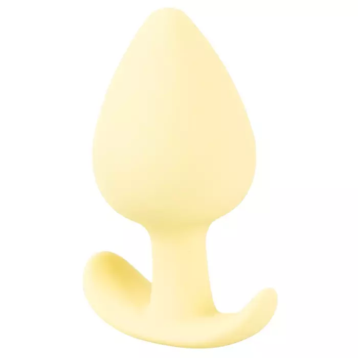 Anal plug Cuties Yellow — Cuties, silicone, 6.5 cm Photo 4