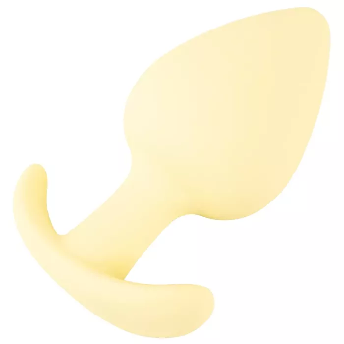 Anal plug Cuties Yellow — Cuties, silicone, 6.5 cm Photo 5